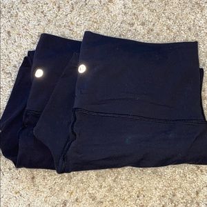 ALREADY SOLD Black lululemon high rise leggings